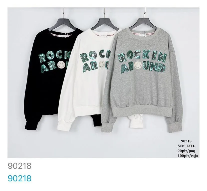 Sudadera Rock-90218-0-90218