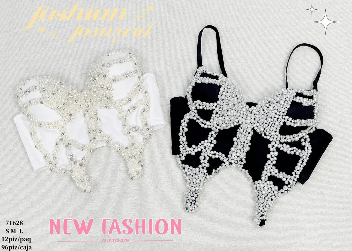 Corset Con Perlas Elegante-71628-0-71628