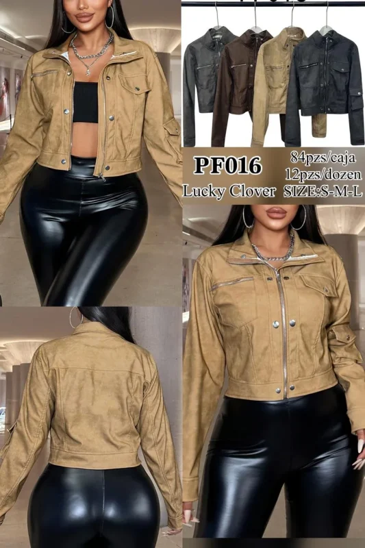 Chamarra Casual Mujer-0-PF016