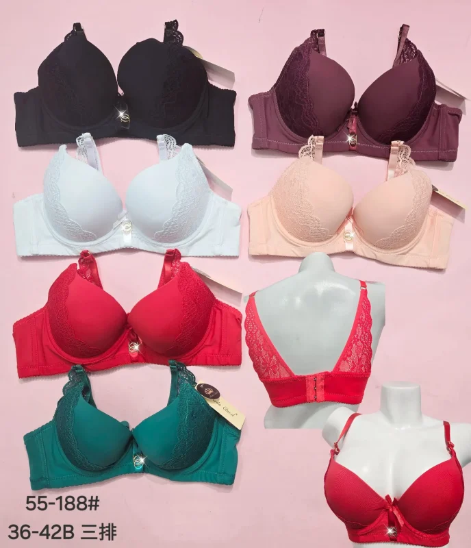 Brassieres Con Tirantes De Encaje-0-55-188