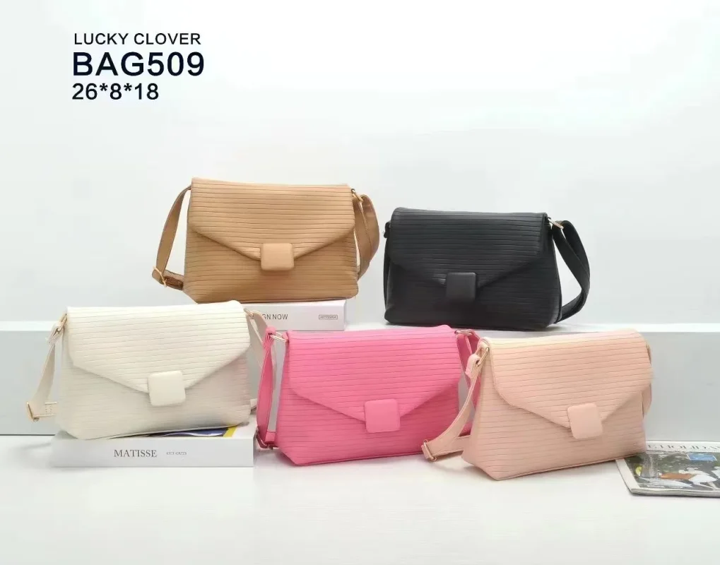 Bolsa Clásica Con Textura-0-BAG509