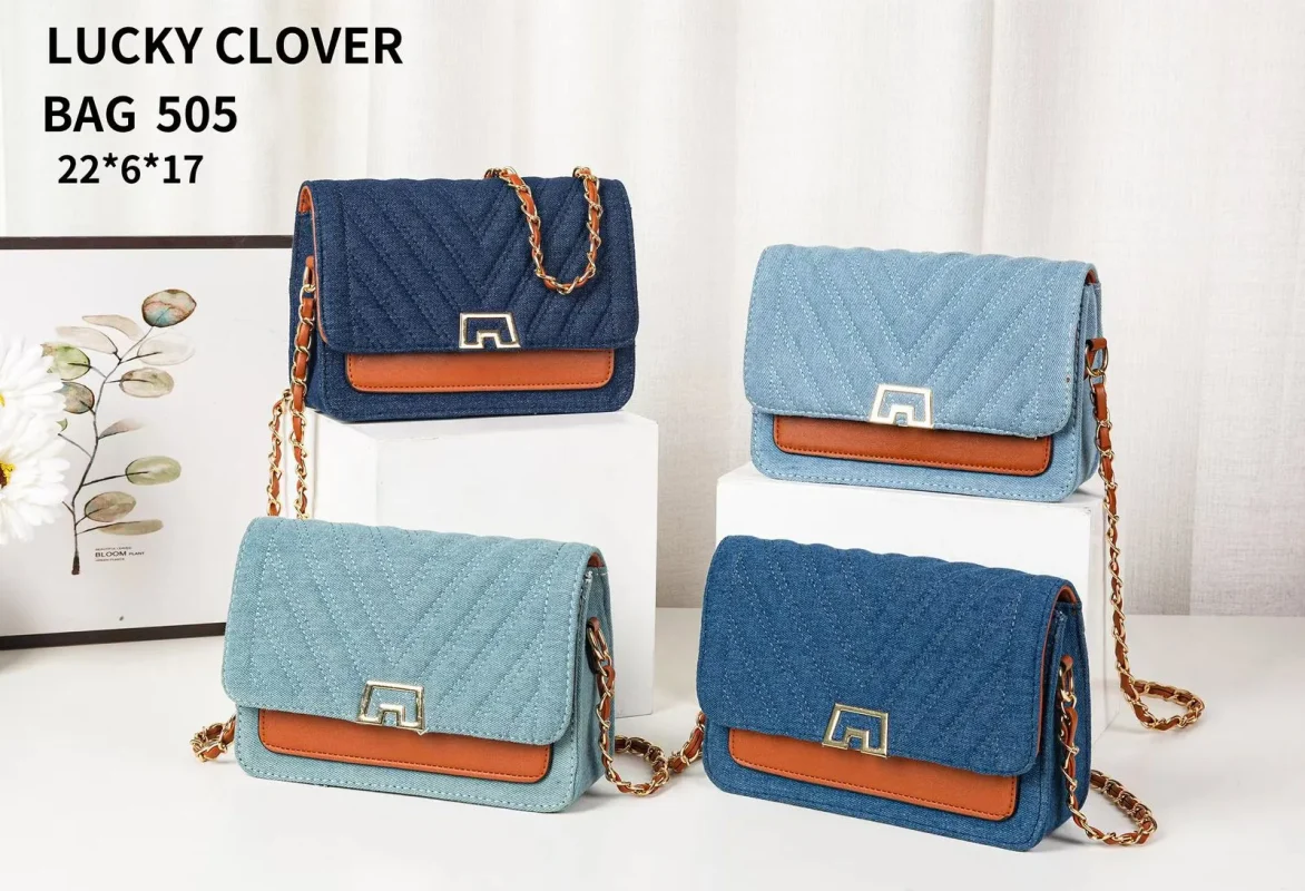 Bolsa Tipo Mezclilla Moderna-BAG505