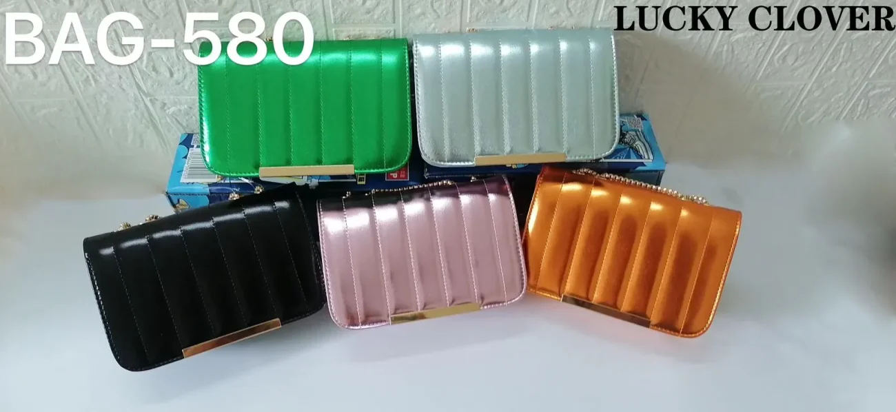 Cartera Diseño Metálico-BAG580