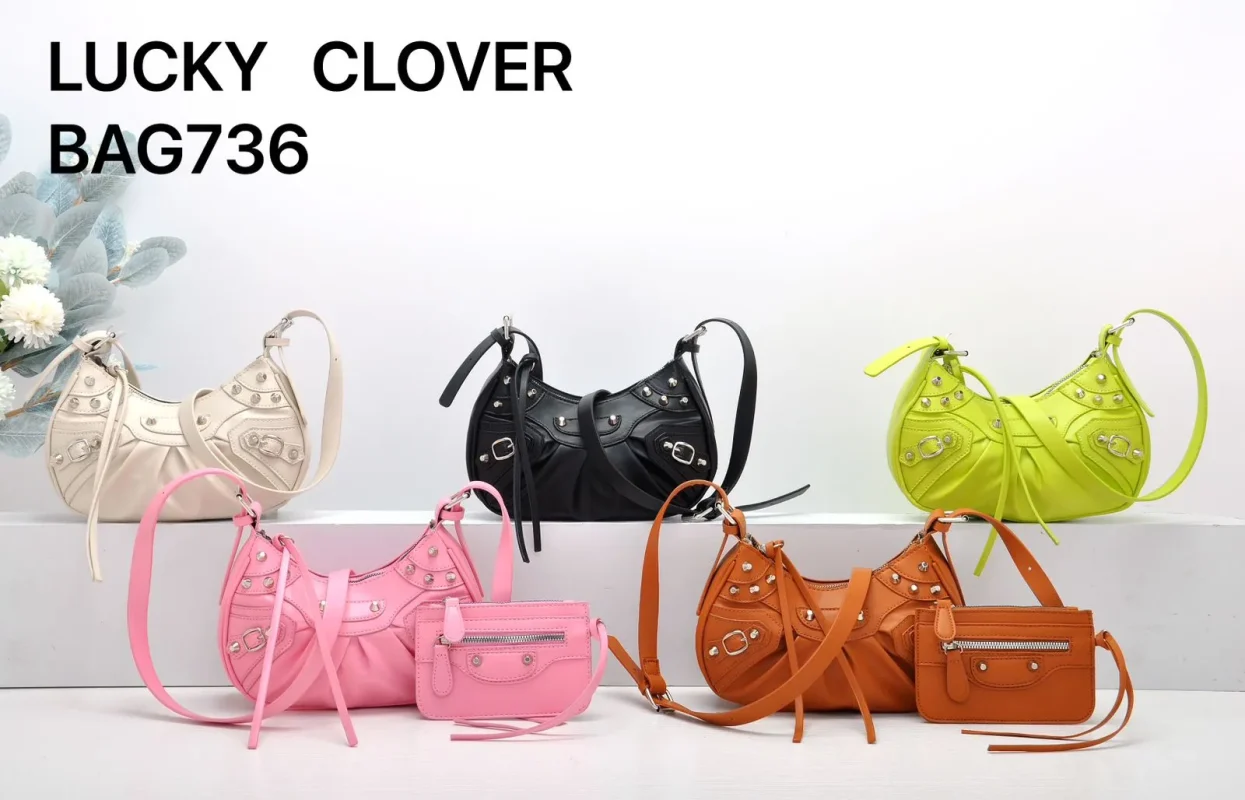 Lucky Clover Bolsa Colorida-BAG736