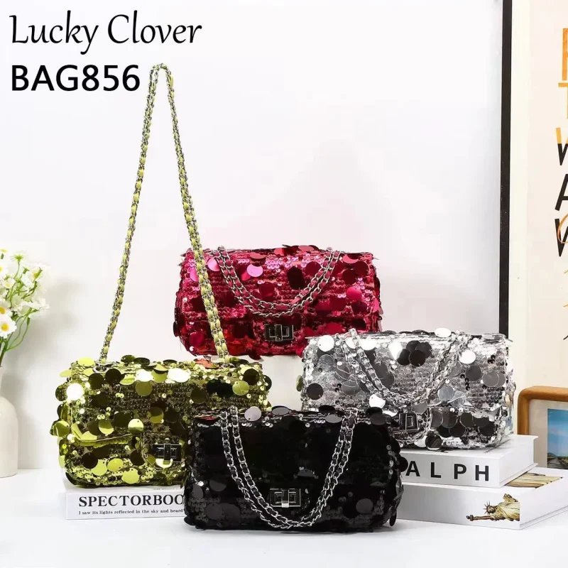 Bolsa Con Lentejuelas Brillantes-BAG856