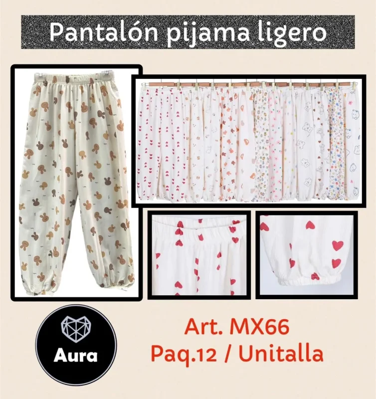 Pantalón Ligero Cómodo-MX66
