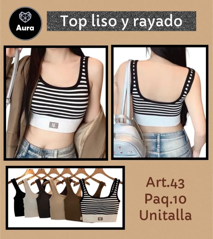 Top Liso Y Rayado-43