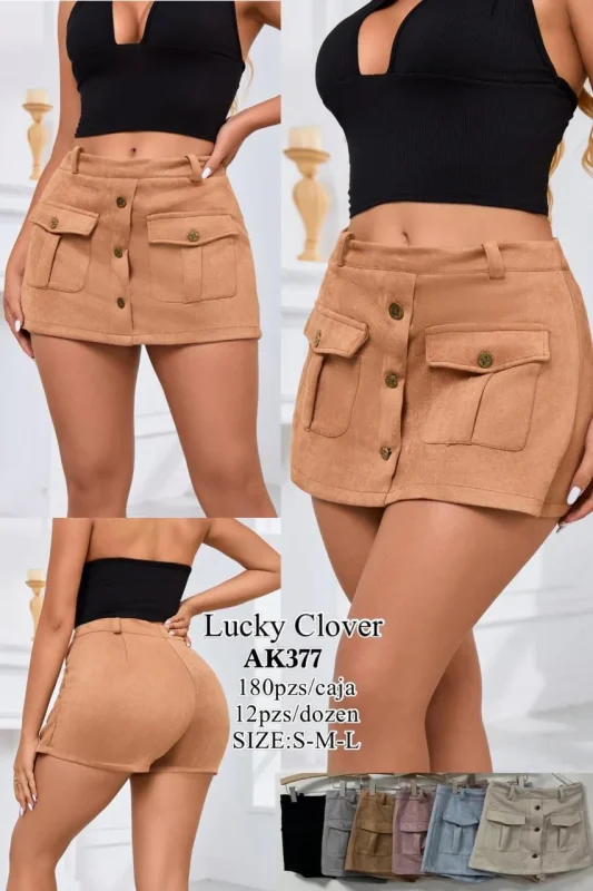 Falda Short Cargo-AK377
