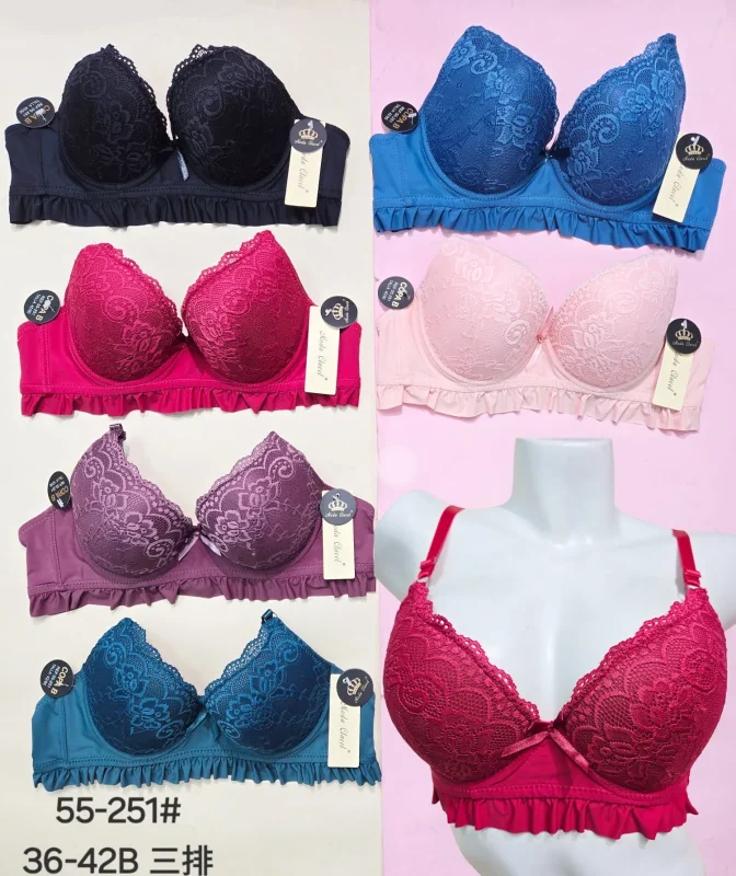 Brasier Con Encaje-0-55251