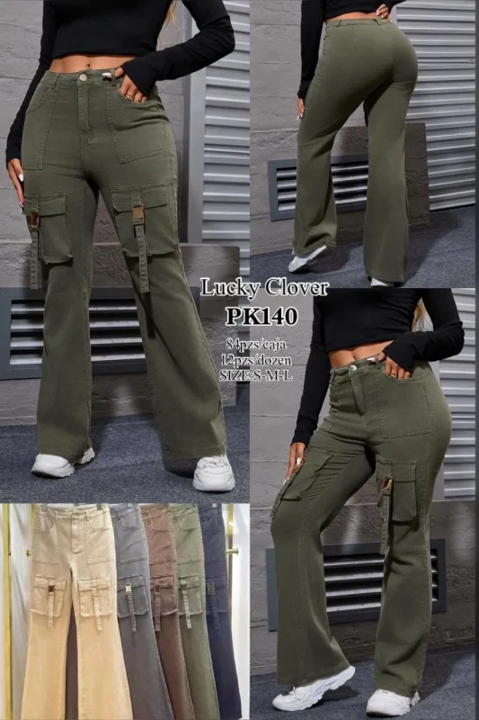 Pantalones Cargo Elegantes-PK140