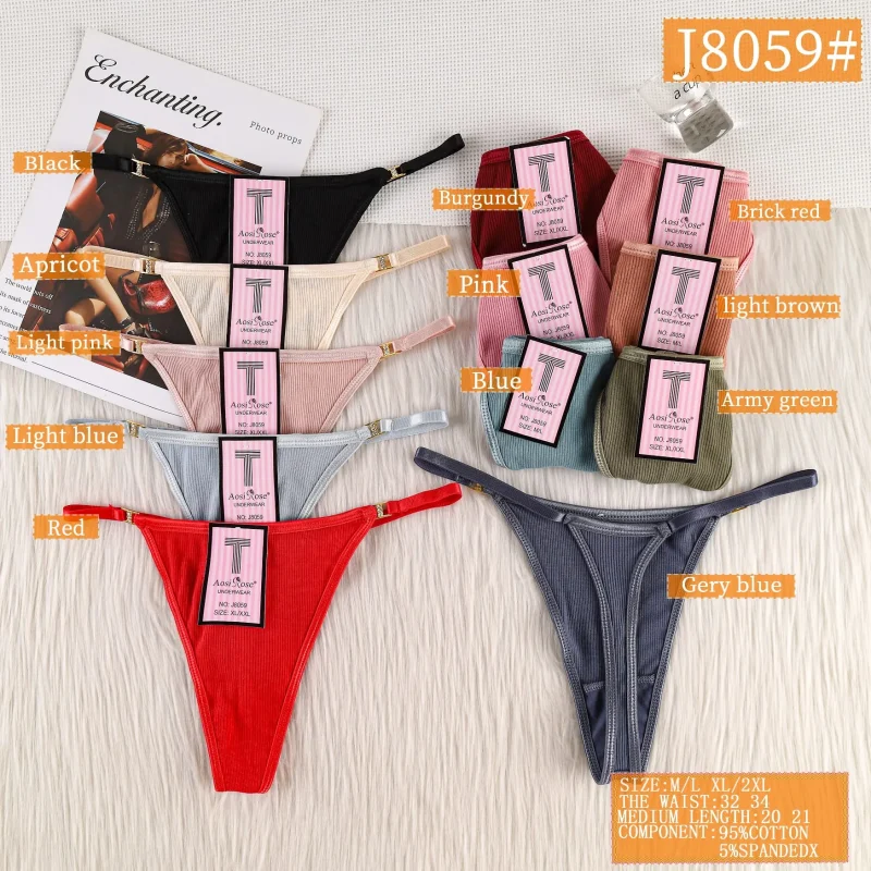 Tanga Cómoda Algodón-J8059