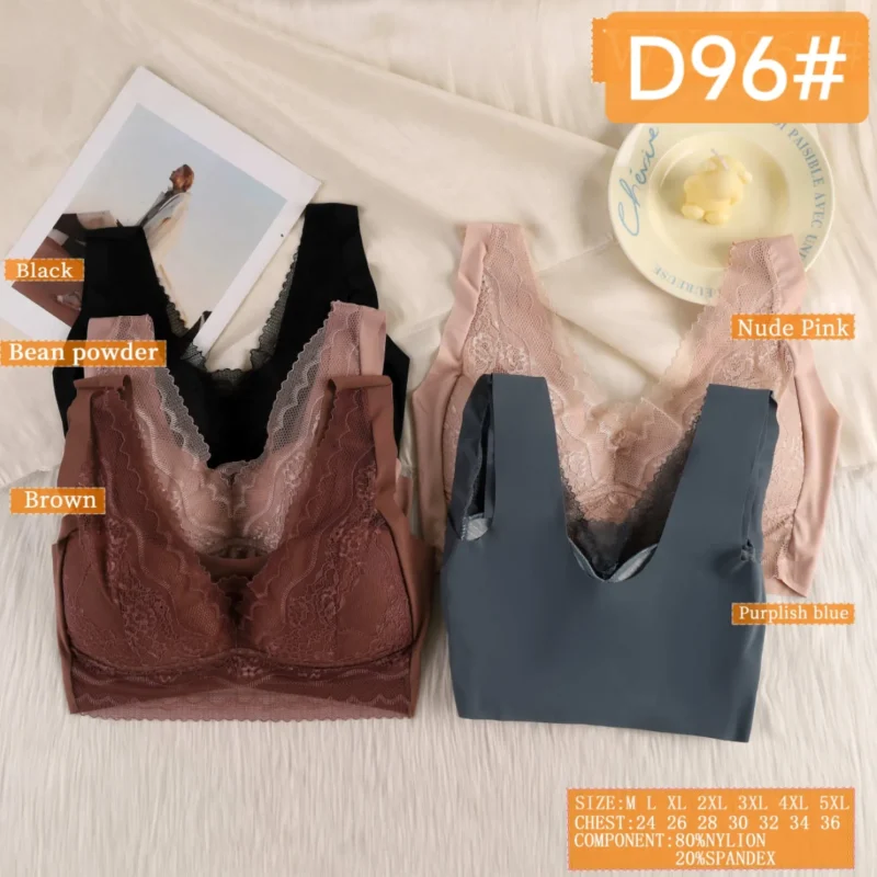 Brasier Invisible Con Encaje-D96