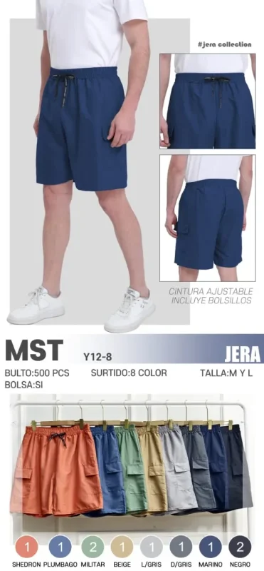 Short Deportivo Con Bolsillos-MST