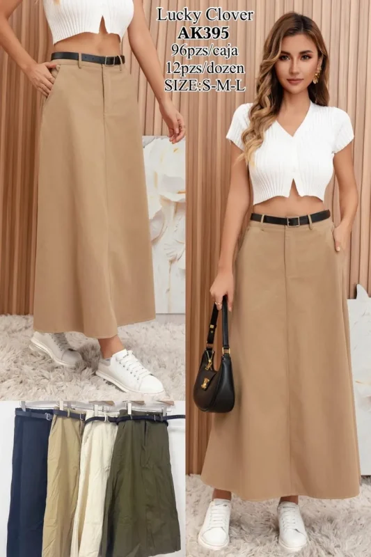 Falda Larga Moderna-AK395