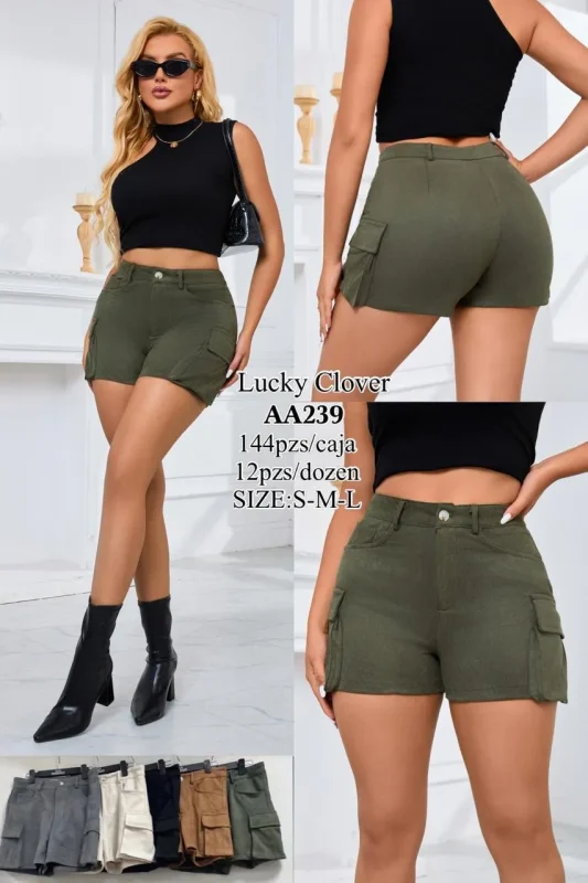 Short Con Bolsillos-AA239