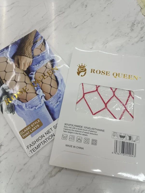 Medias de Malla Fashion-1204-R