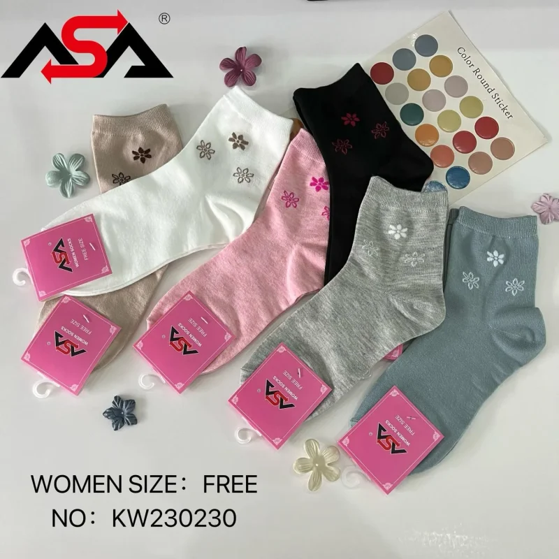 Calcetines Con Flores-KW230230