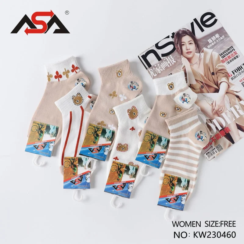 Calcetines de mujer con diseños-KW230460