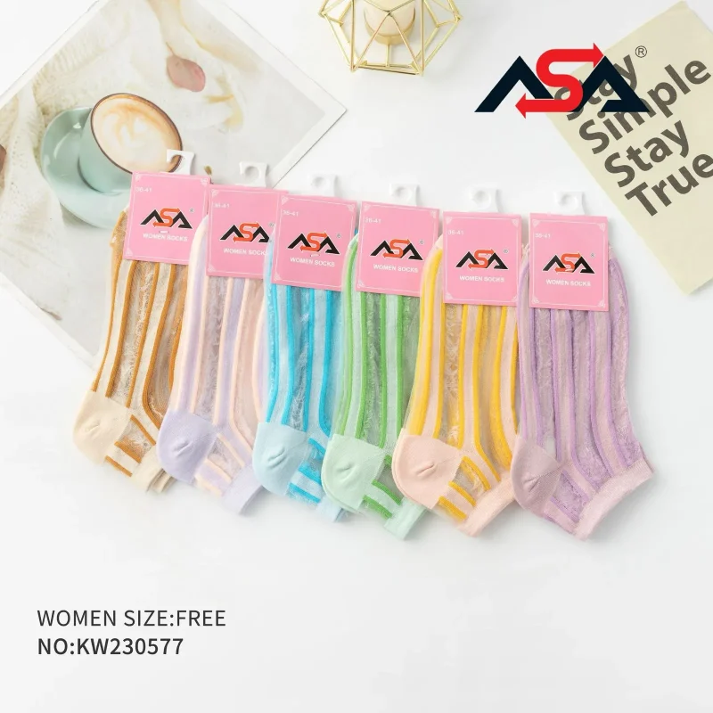 Calcetines de mujer en diferentes colores y diseños-KW230577