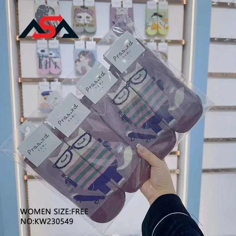 Calcetines de mujer con diseño-KW230549