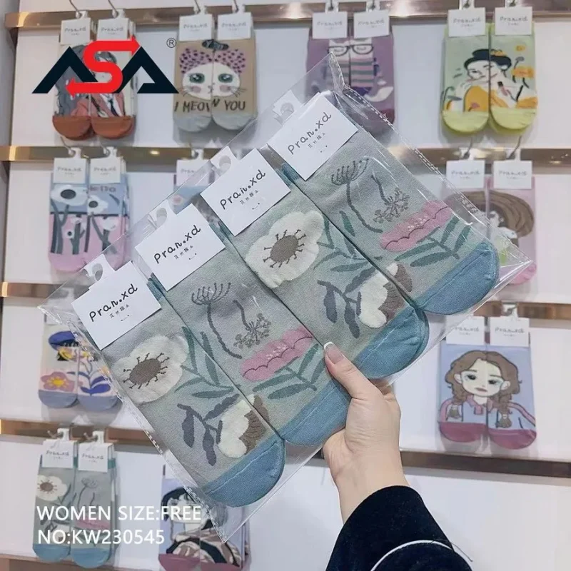 Calcetines Florecitas-KW230545