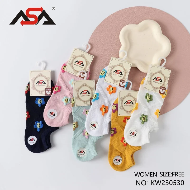 Calcetines Flor Carita-KW230530