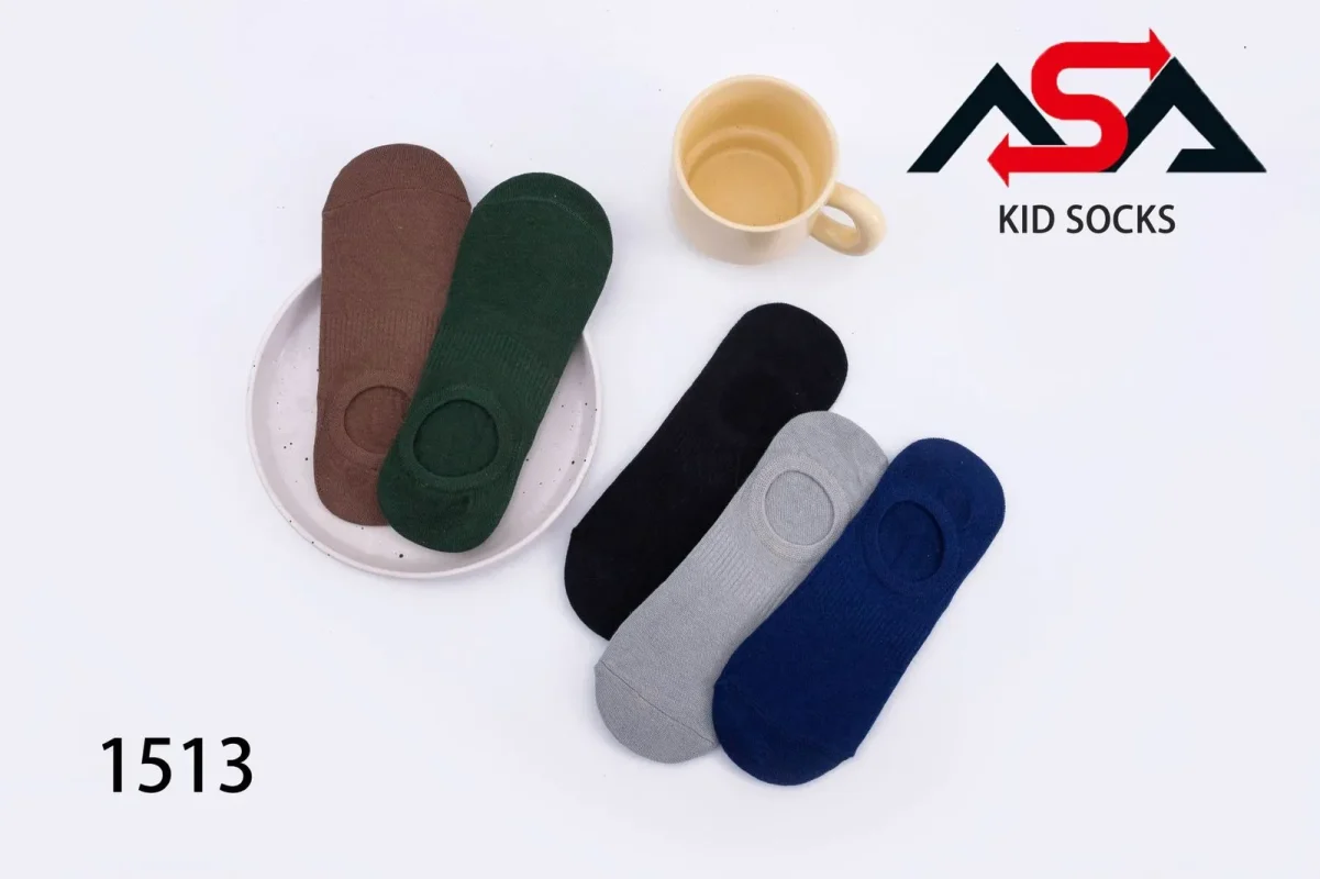Calcetines invisibles de algodón para niños-XK1513