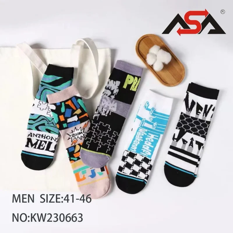 Calcetines de moda para hombre-KW230663