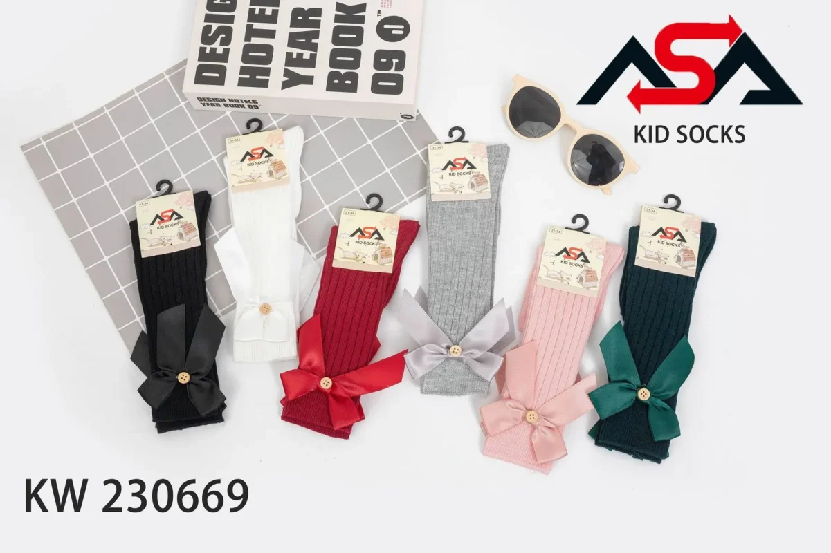 Calcetines con lazo-KW230669 31-34