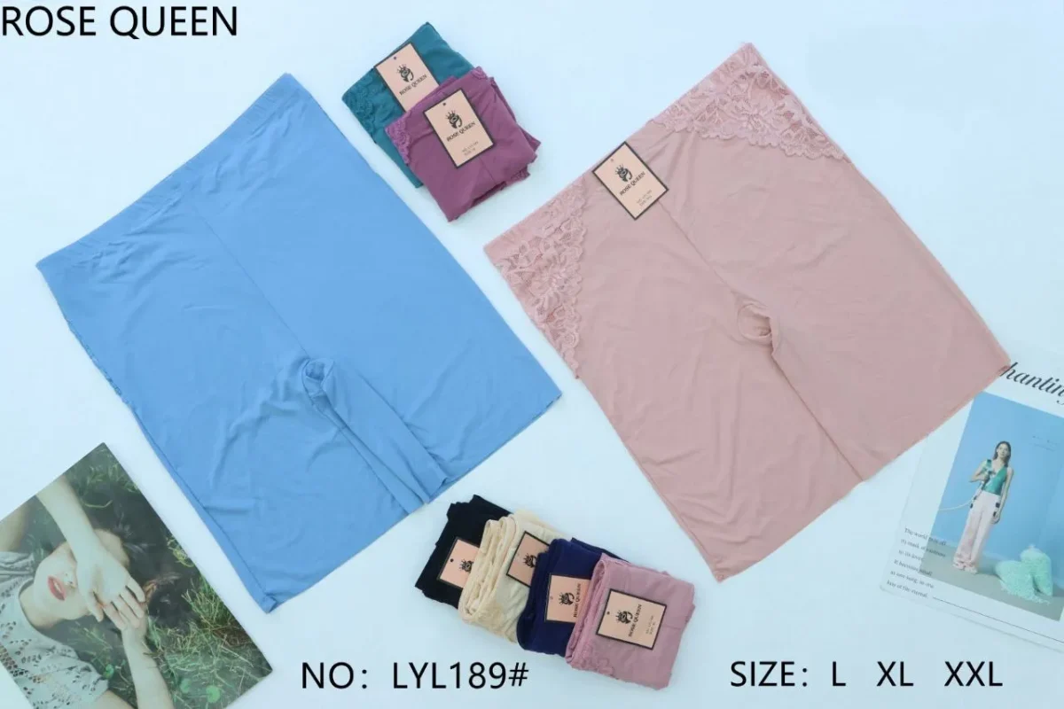 Boxer Ajustado Con Encaje-LYL189