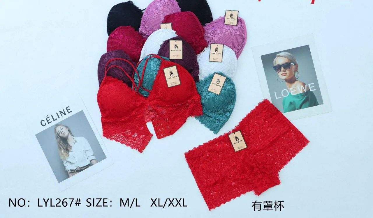 Conjunto Elegante De Encaje-LYL267