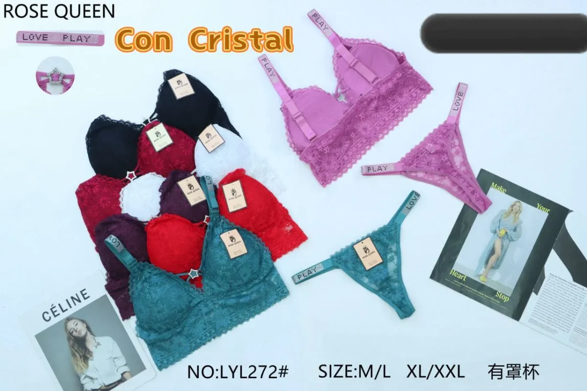 Conjunto Elegante De Encaje-LYL272