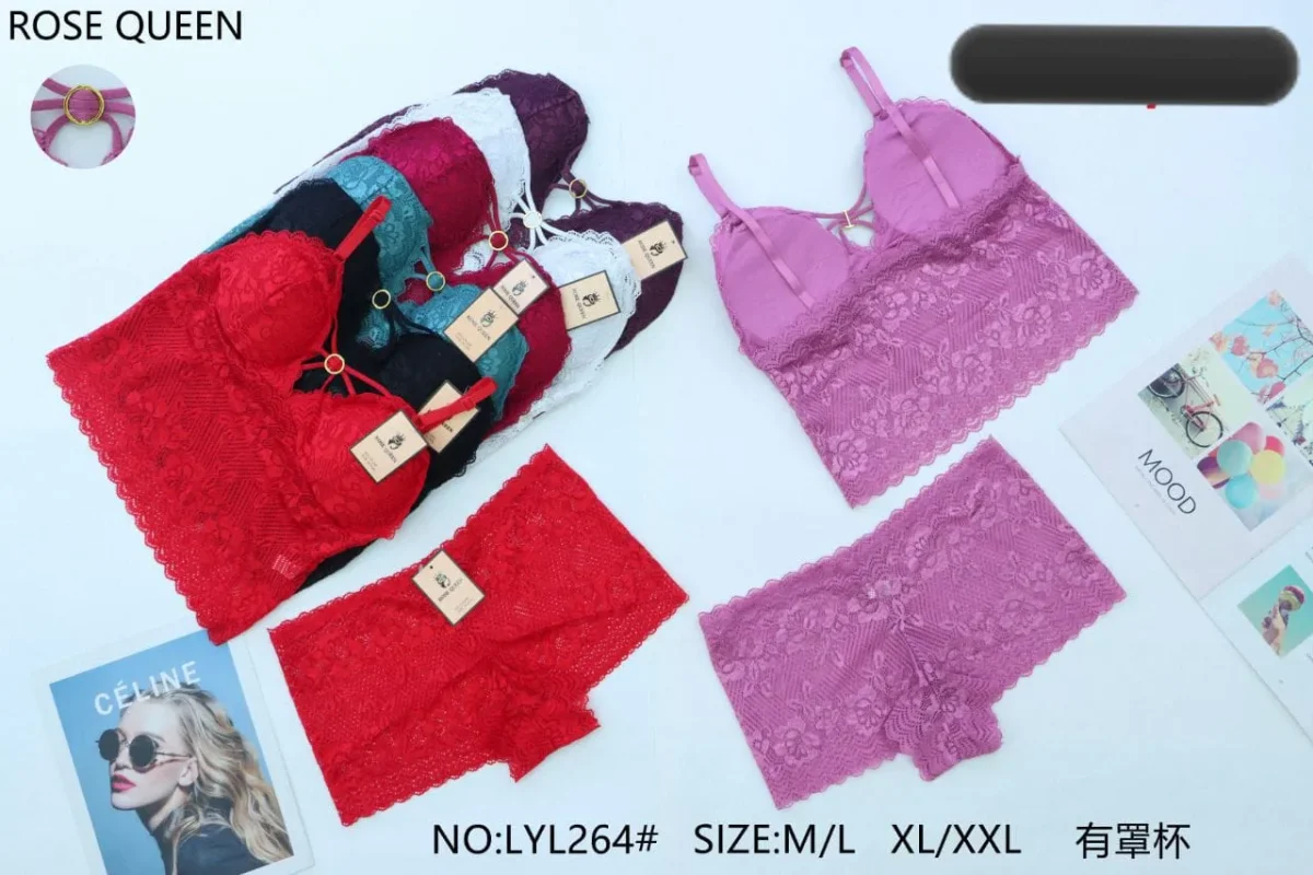 Conjunto Elegante De Encaje-LYL264