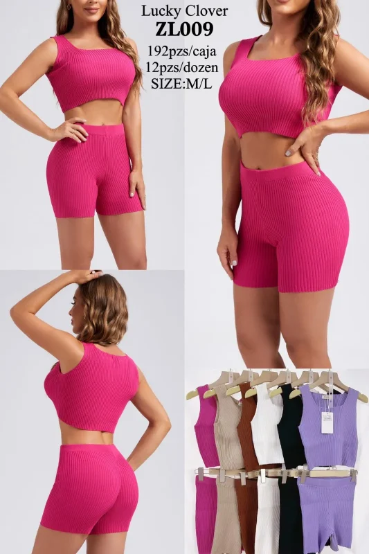 Conjunto Top Y Short-1-ZL009