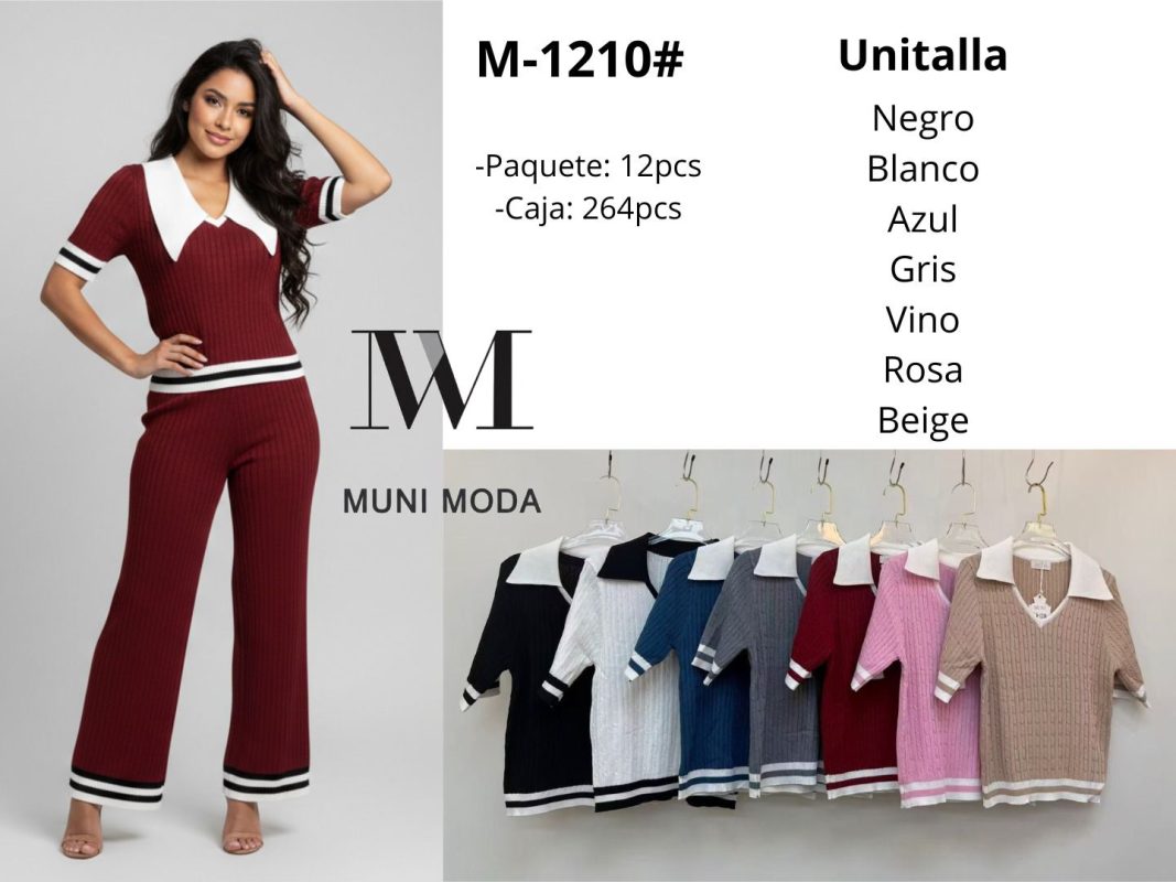 Blusa con cuello Peter Pan-M-1210