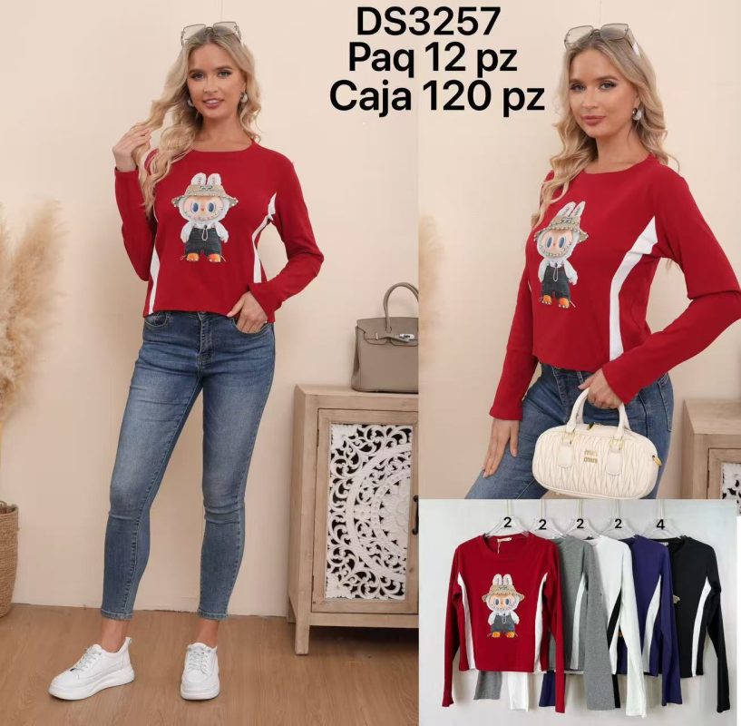 Blusa con diseño animado-DS3257