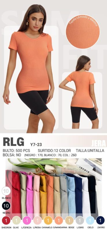 Blusa manga corta-RLG