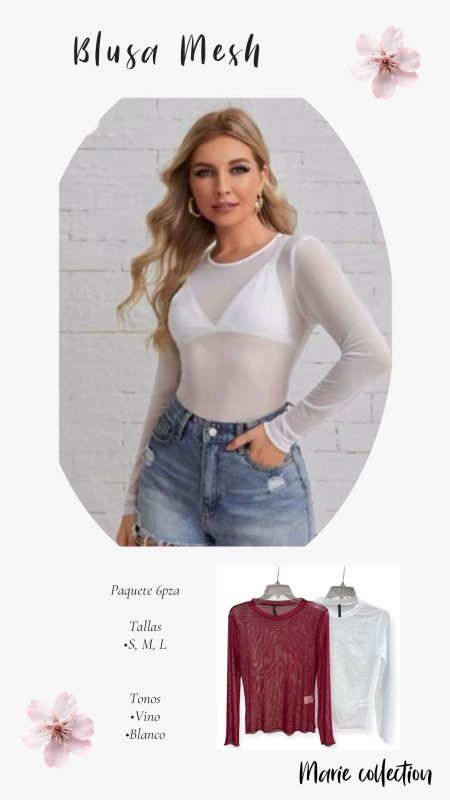 Blusa Mesh-28256