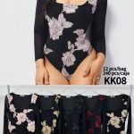 Body Floral Manga Larga-KK08 - 4