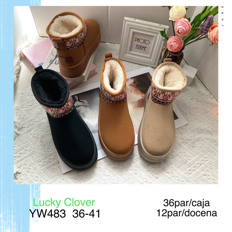 Botines con forro-YW483