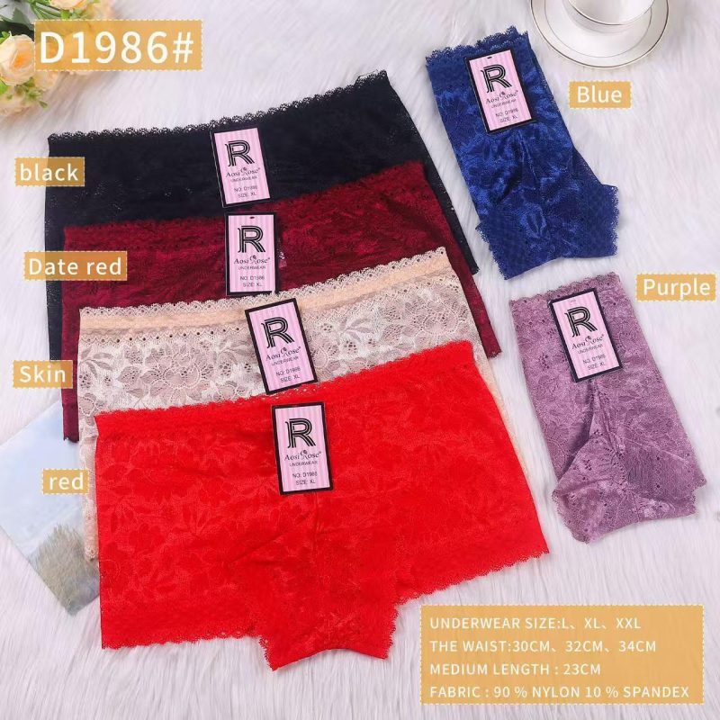 Bragas de encaje-D1986