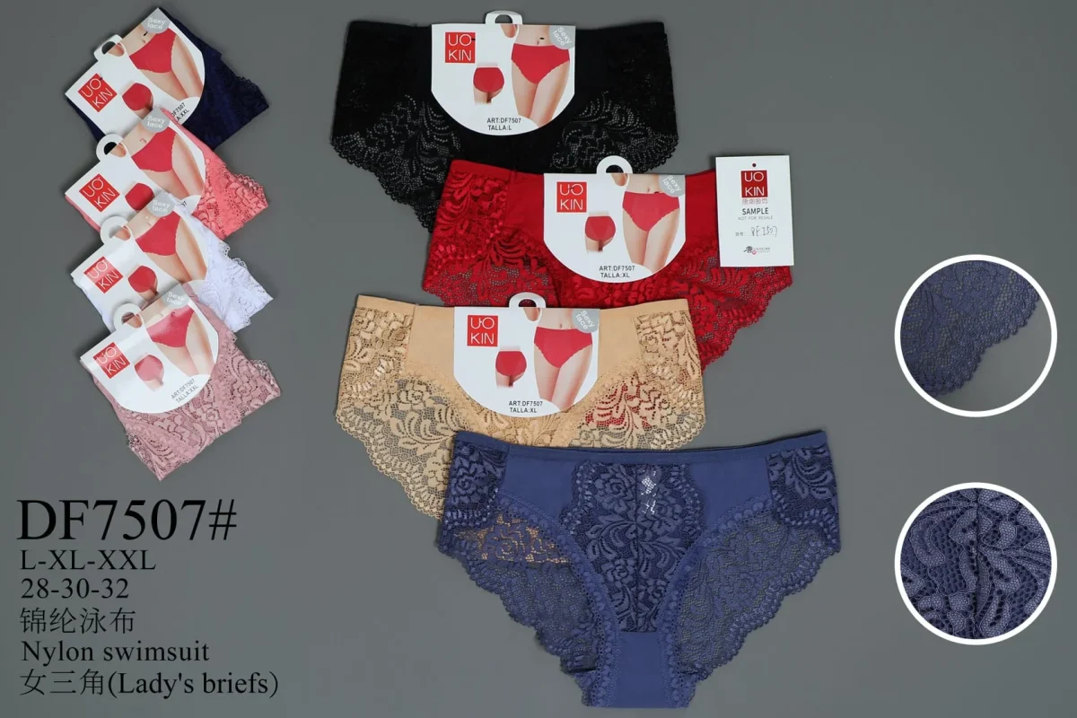 Bragas de encaje para mujer-DF7507#