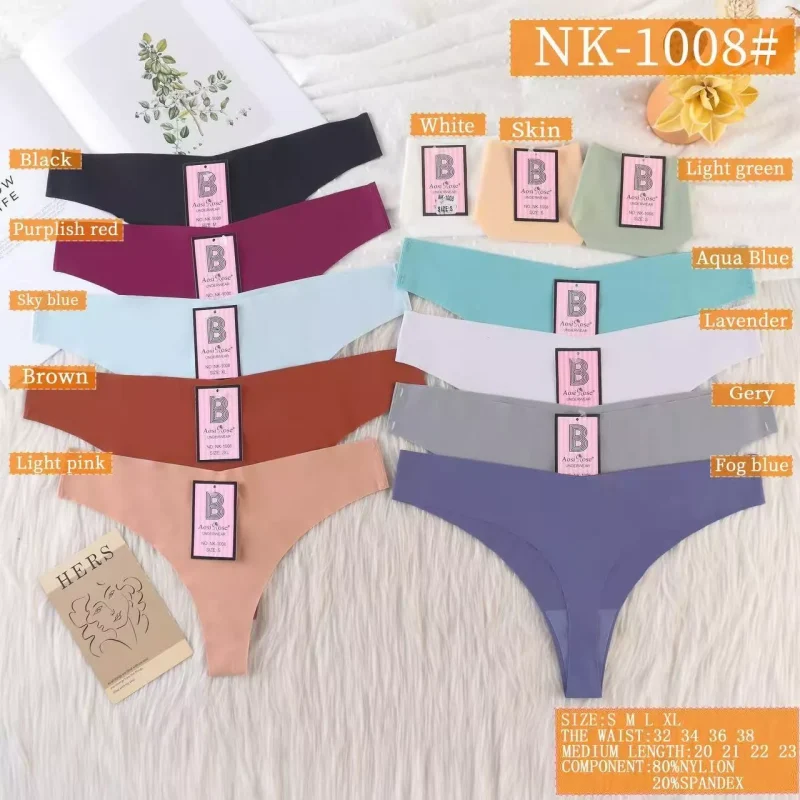 Bragas tipo tanga para mujer-NK-1008