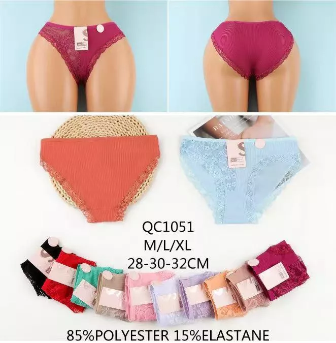 Braguitas de encaje para mujer-QC1051