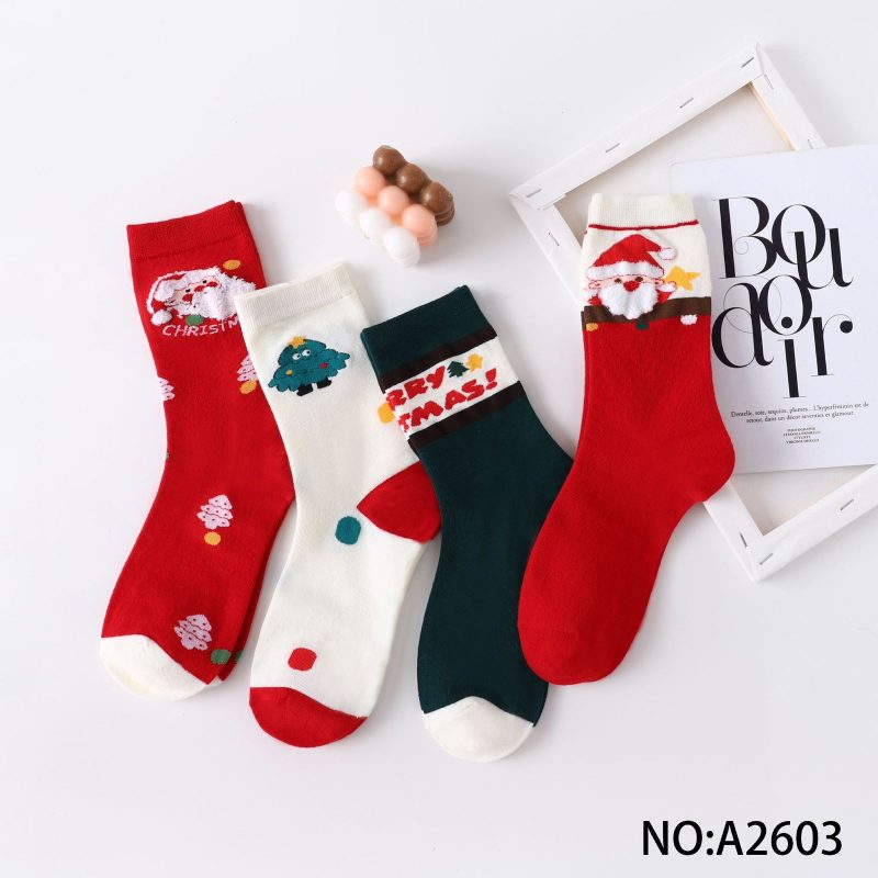 Calcetines navideños-A2603