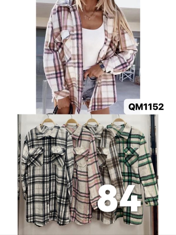 Camisa a cuadros-QM1152