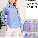 Camisa de rayas St Tropez para mujer-AS630 - 3