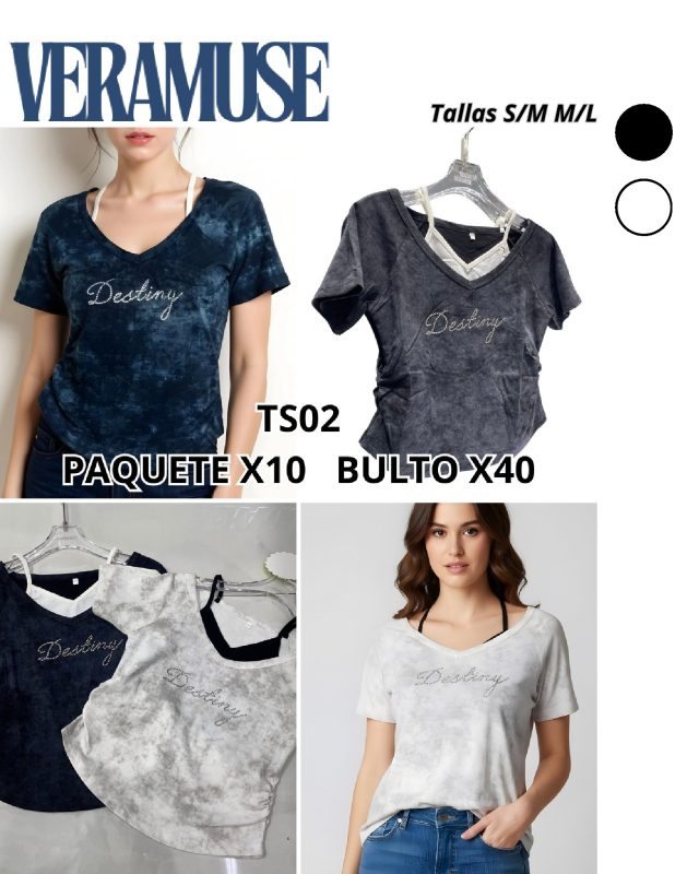 Camiseta con Estampado Destiny-TS02