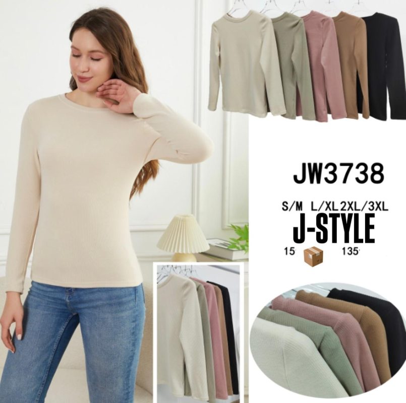 Camiseta de manga larga-JW3738