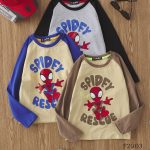 Camiseta Spiderman Infantil Manga Larga-F2903 - 1